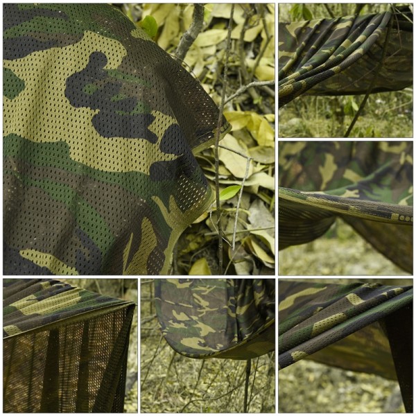 75D Camouflage Mesh Tyg Eye Camouflage Shade Net Living