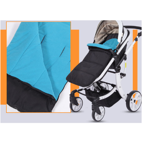 88* Cover Baby för barnvagn, Universal Vattentät Black