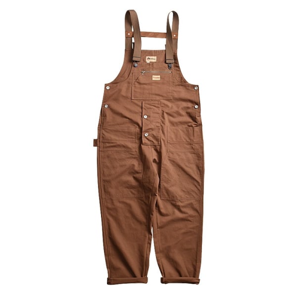 Verktyg och arbetskläder Multi Pocket Overall Herrstil! Arbetshaklapp