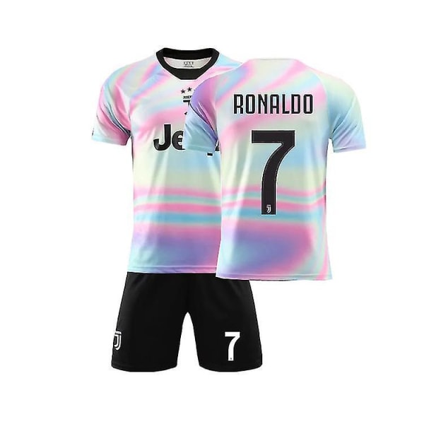 Juventus 2021-2022 Jubileumsutgåva set Ronaldo 7 M(170-175cm)