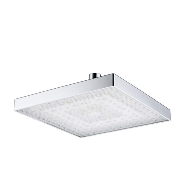 LED-duschhuvud fyrkantigt regnduschhuvud RGB-färger