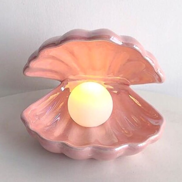 Nattljus Ambient Lighting Keramisk skallampa Sovrum