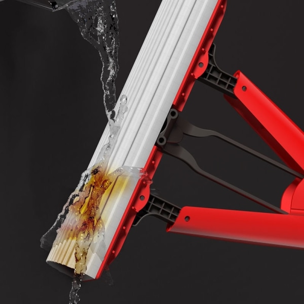 Squeeze Mop Hopfällbar handsfree bomullshuvudmopp Hushåll