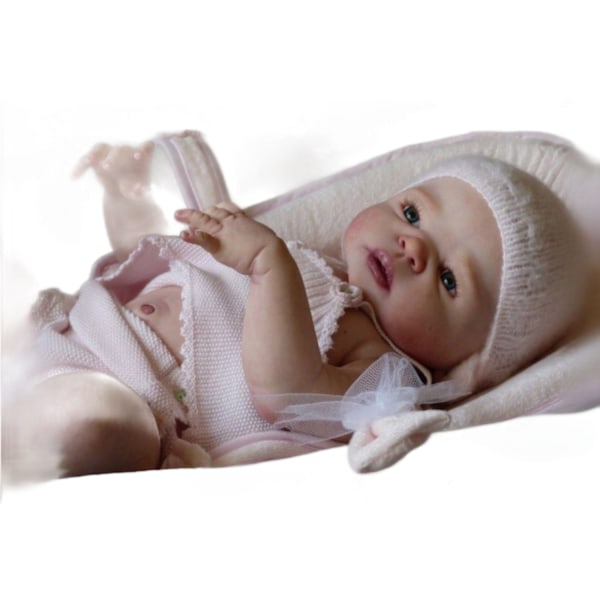 57 cm DIY Reborn Baby Docka silikonmodell