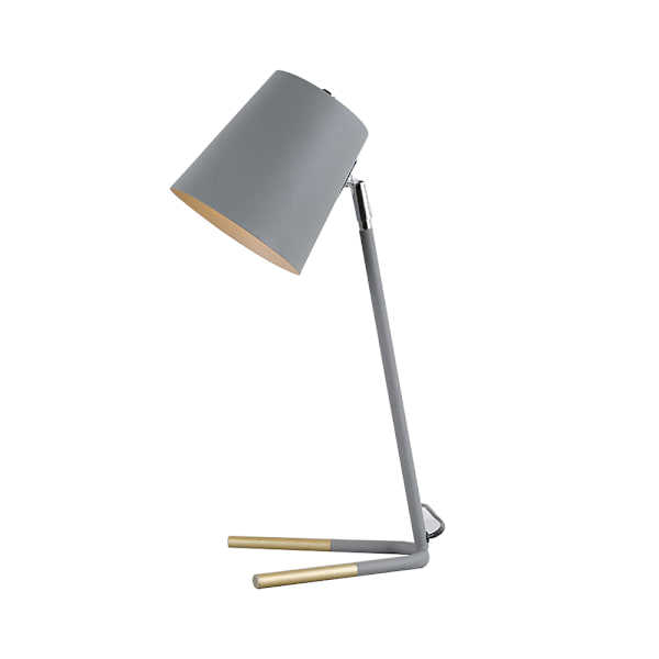 Smidesjärn Bordslampa Färg Varm Girl Study Lamp Sovrum