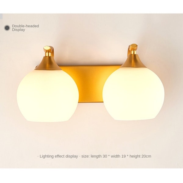 Vägglampa inomhus, kreativ enkelhet, modern stil, 2039 Gold