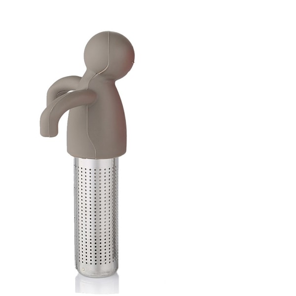 Liten man form silikon tesil med teinfuser
