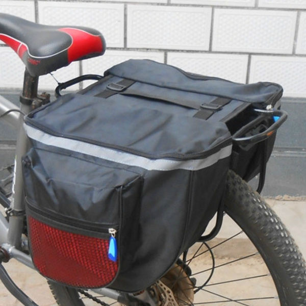 Vattentät dubbelväska Bag Cykel Cykel Cykling Bak