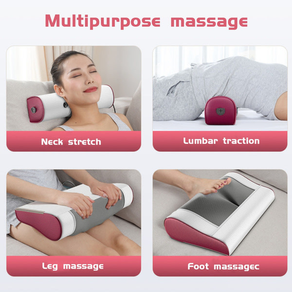 Elektrisk nacke cervikal massager kudde Trainer Stimulator