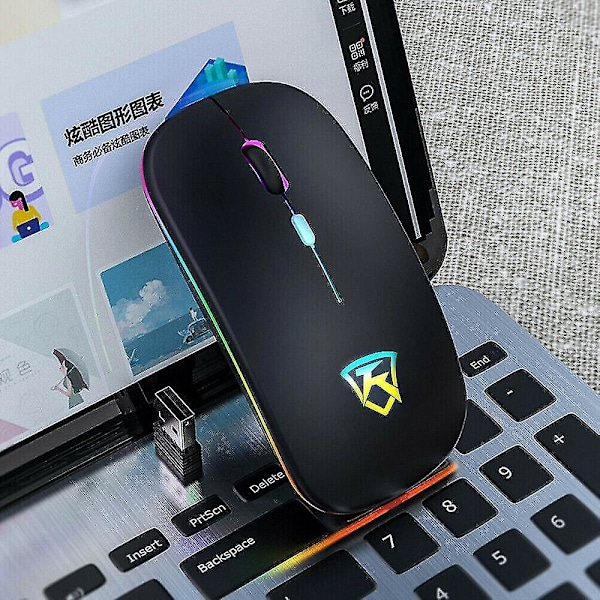 Trådlös optisk mus 2,4 GHz för Windows HP PC Laptop