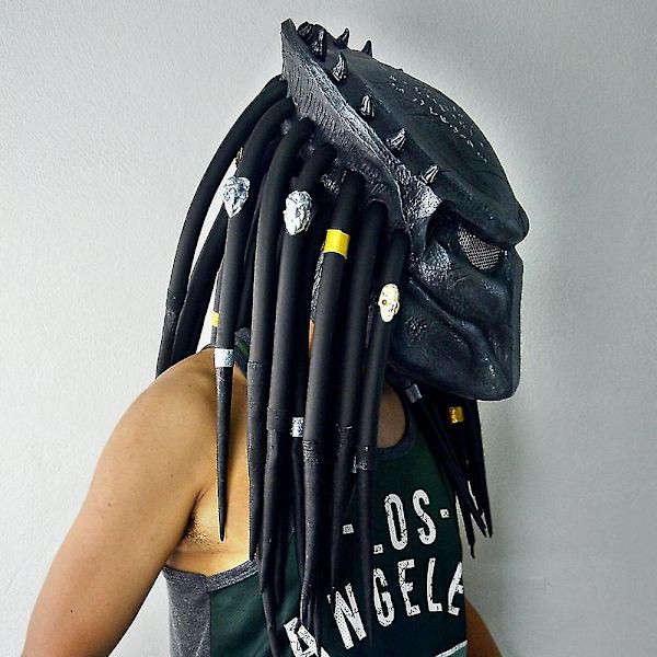 Predator Helmet Replica Mask Latex Mask Halloween Cosplay