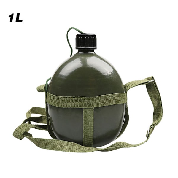 Aluminium Militär Armé Kolv Vin Vatten Flaska Matlagning Cup