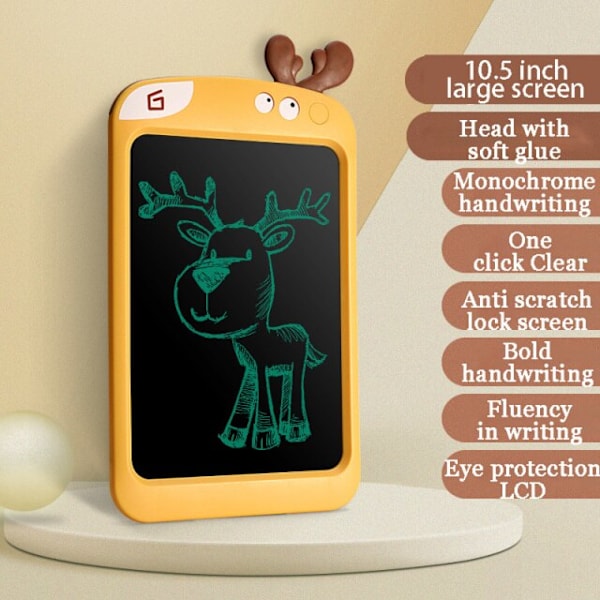3D Magic Ritblock Leksaker för Kid Tablet LED-lampor Art