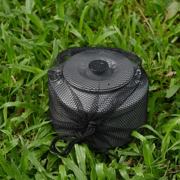 Utomhus Stor Camping Vattenkokare 2L Multifunktionell Legering Stor