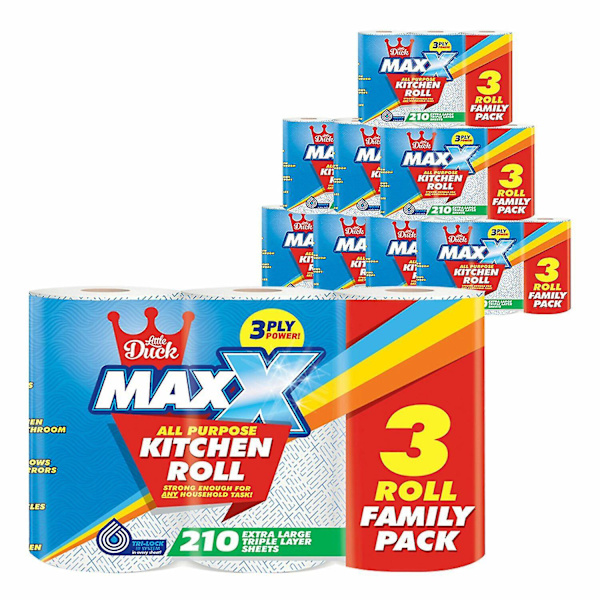 Maxx 3-lagers Super Large Köksrulle