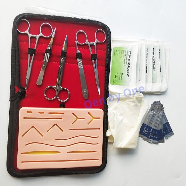 Surgical Sutur Kit Skin Operation Pad Suturas Suturnål