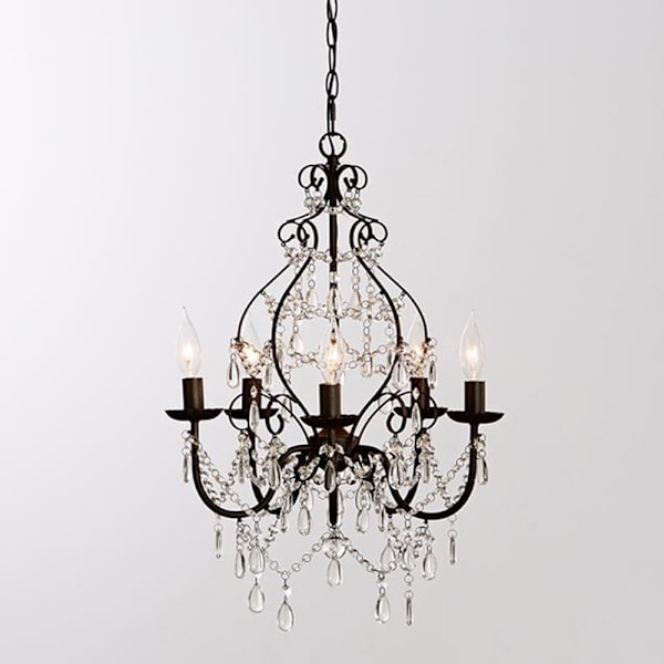 American Pastoral Black Multi-head Crystal Smidesjärn