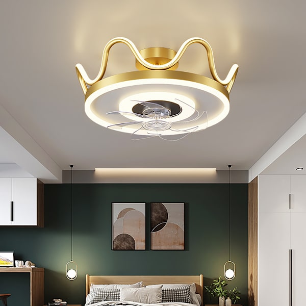 Takfläkt Lampa Modern Minimalistisk Nordic Living Room Dining