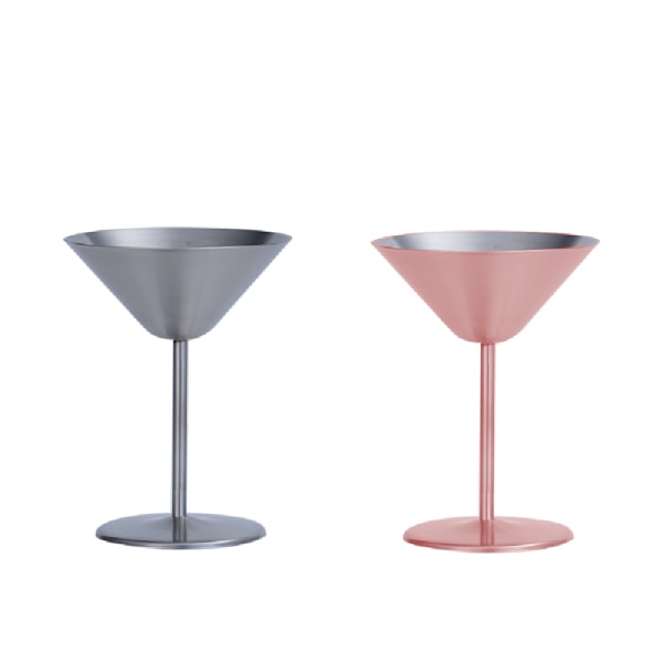 Rostfritt stål Cocktailglas, lämplig för KTV Triangle Gold