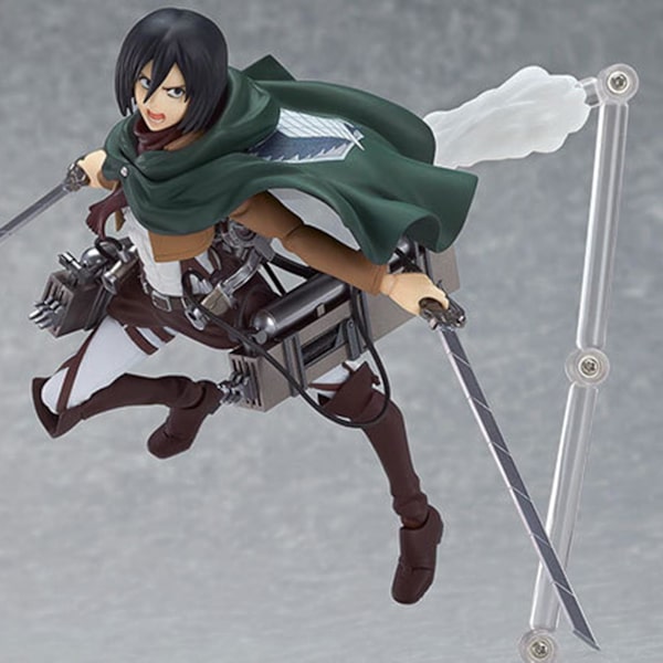 Attack On Titan Levi Mikasa Eren Ackerman Pvc Figure Anime Mikasa