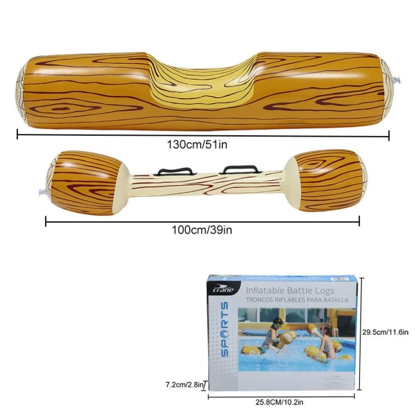 4 st/ set Uppblåsbar Joust Simring Pool Float Game