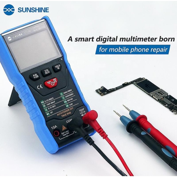 SUNSHINE DT-19N Mini Smart Multimeter Range Mobiltelefon