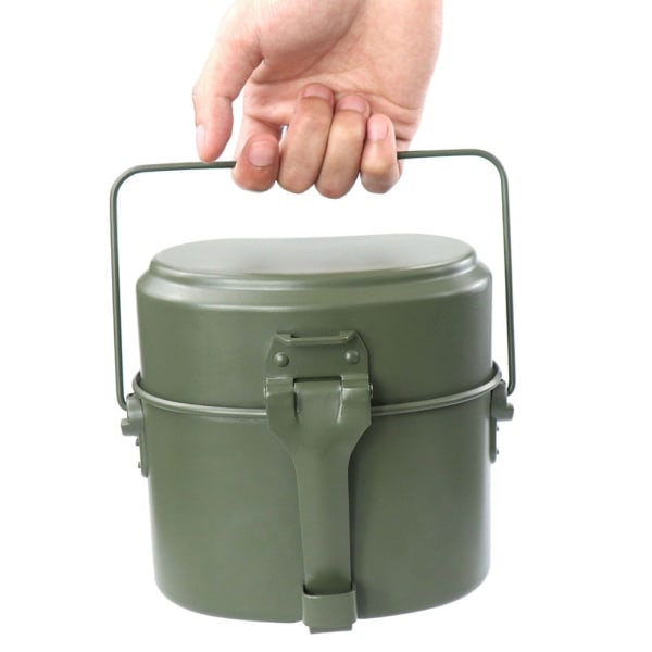 Bärbara Camping Mess Kits 3 i 1 Camping Cookware Cook Set