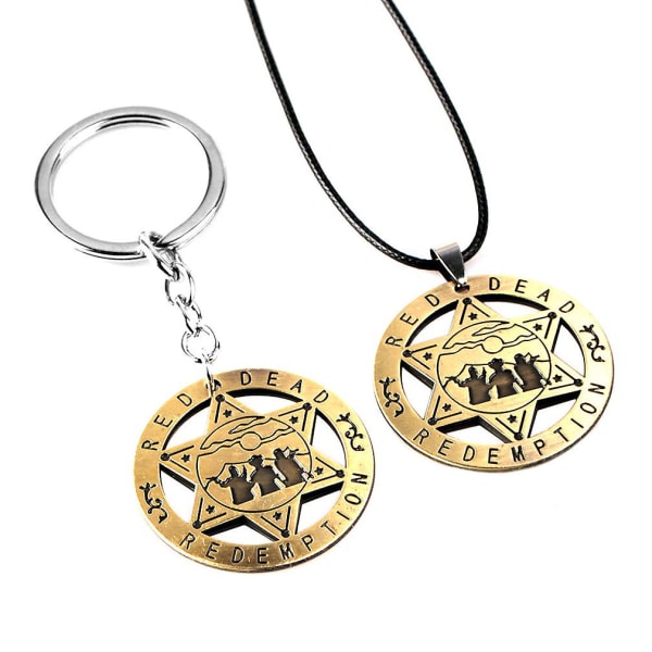 2st Red Dead Redemption Key Ring Halsband