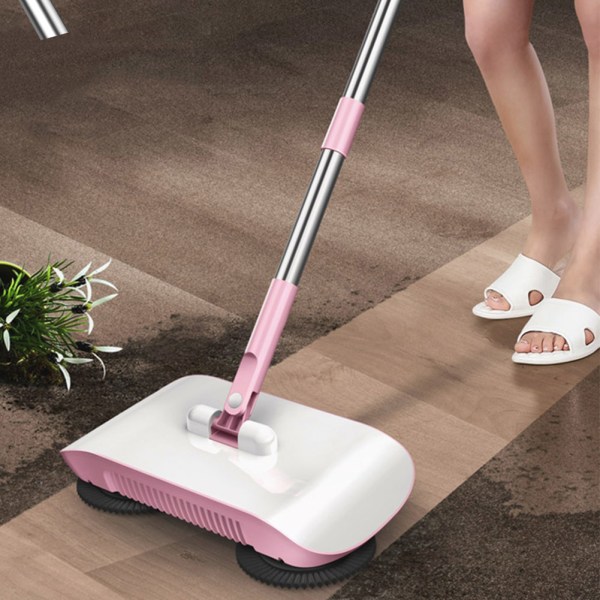 Automatisk Hand Push Sweeper Magic Rotera Broom No Electric