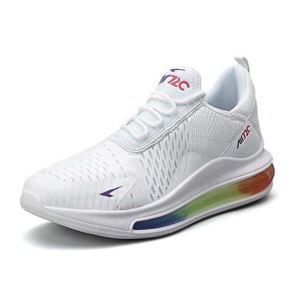 Air Sports löparskor för herr Anti-halks sneakers 1Gf12 White 44