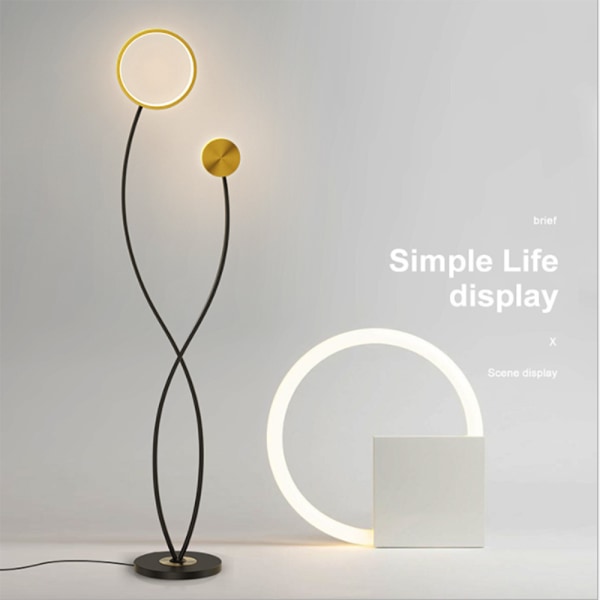 18W Soffbord Golvlampa Vardagsrum Soffa Sida Sovrum