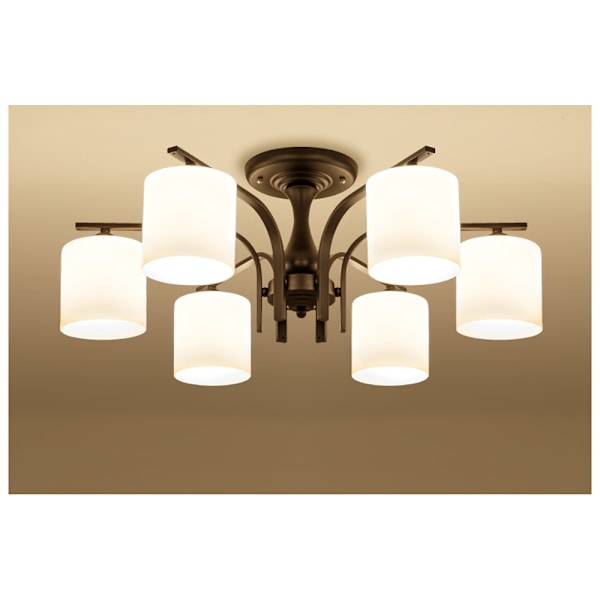 Nordic LED Taklampa Amerikansk sovrumslampa Modern