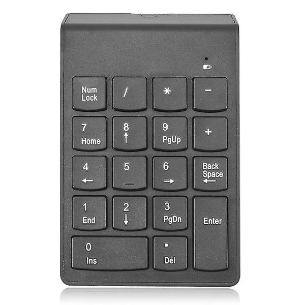 18 tangenter Trådlös Bluetooth Numerisk tangentbordsförlängning Numpad