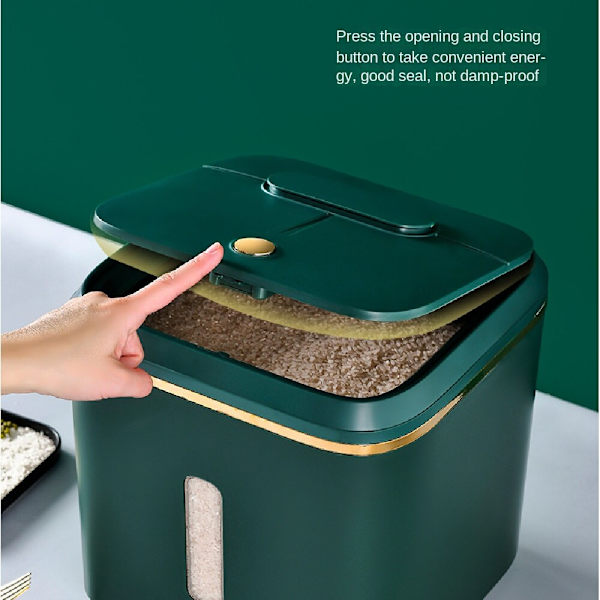 ABS rishink, lämplig för kökspresstyp med cover Green