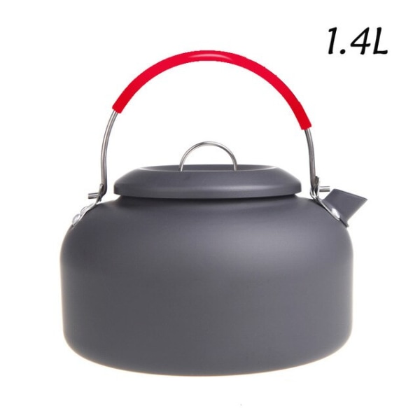 Utomhusvattenkokare Camping Picknick Vatten Tekanna Kaffekanna 1,4L
