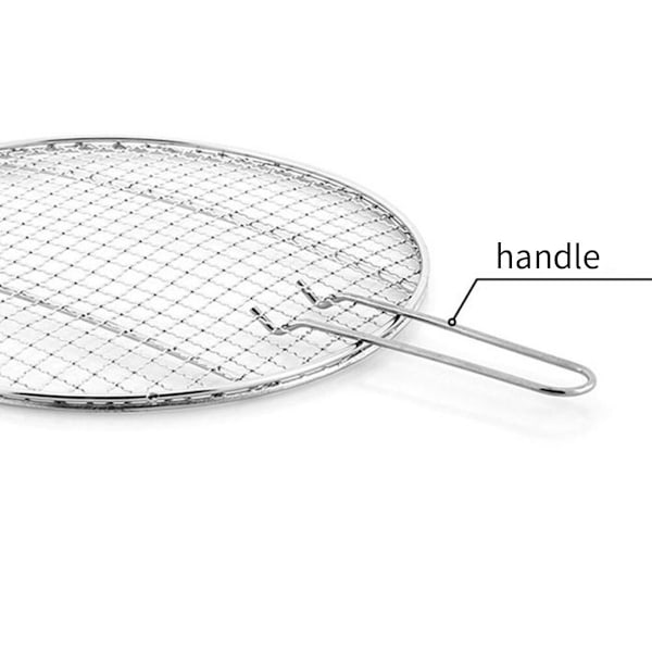 Mini Grill Grid Vikbar Rostfritt stål BBQ Grill