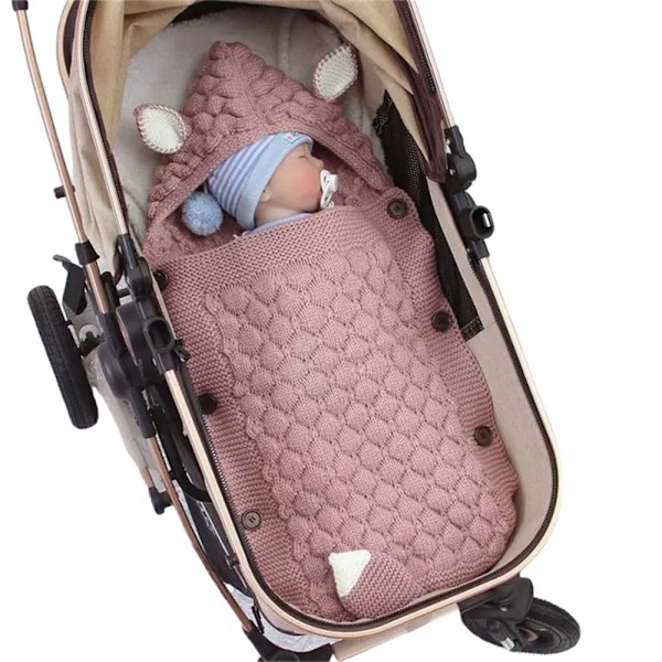 75*35+14 Svanssovsäck, lämplig för vår och höst, Pink Without velvet