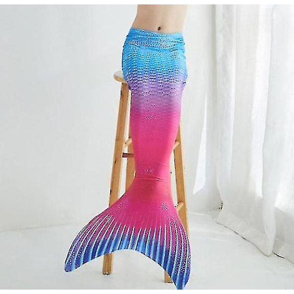 Barns Mermaid Tail Baddräkt-3 Color4 110