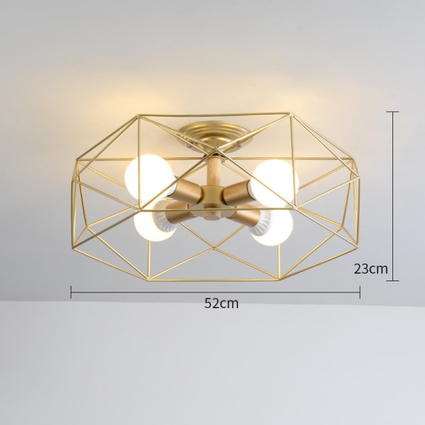 Sovrums taklampor Geometriska lampor LED gångljus