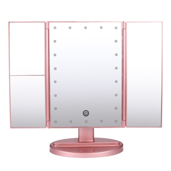 Spegel Spegel Skönhet Spegel Desktop USB Smart Touch Skönhet