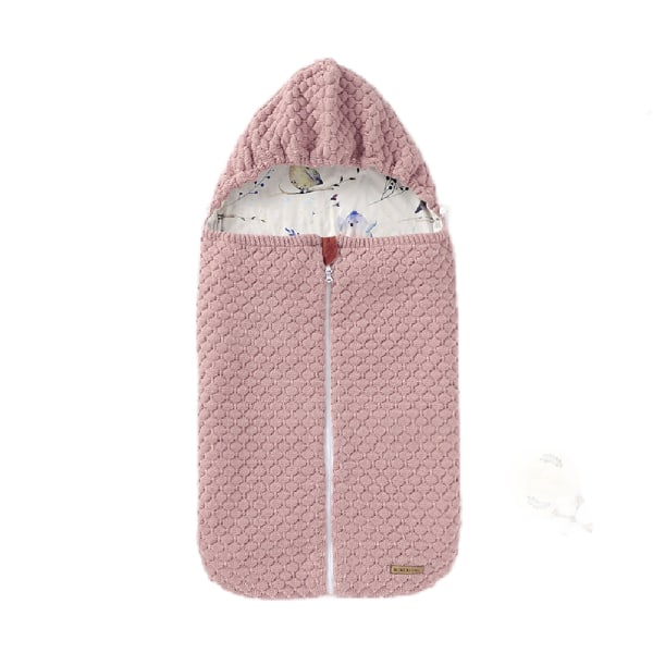 75*37 cm sovsäck, lämplig för höst- och vintersplit Pink