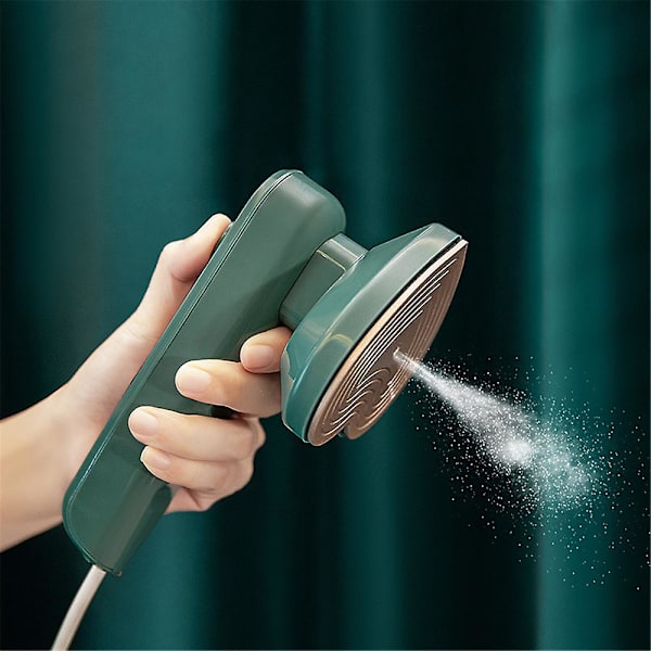 Resa Micro Steam Iron Mini Bärbart handhållet plagg Green