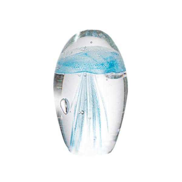 Desktop Aquarium Manet Dekoration Kristall konstverk Blue