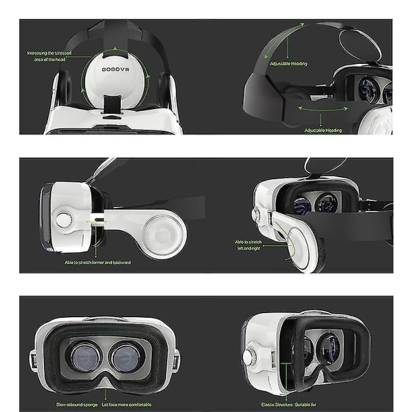 Vr Glasögon 3dvr Glasögon Virtual Reality Headset Vr Smart