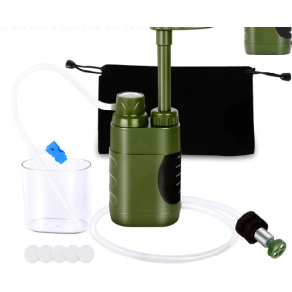 En soldat vattenrenare Field Survival Emergency