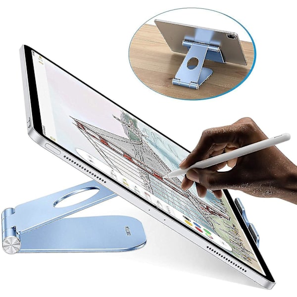 Helt hopfällbart tablettställ, OMOTON tabletthållare,