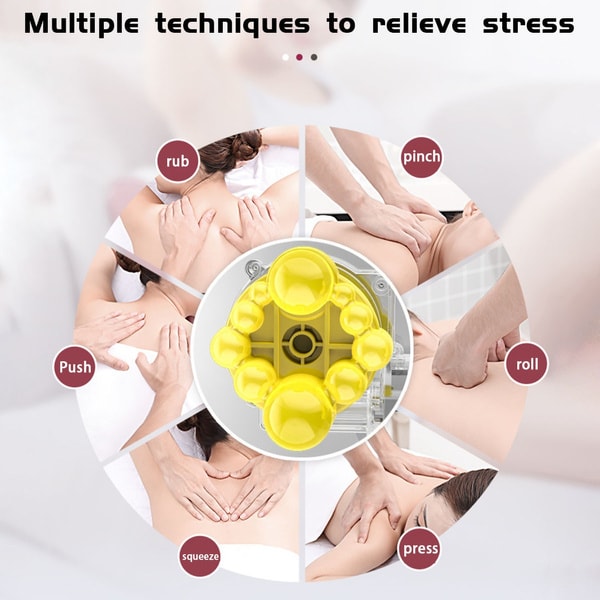 Elektrisk nacke cervikal massager kudde Trainer Stimulator