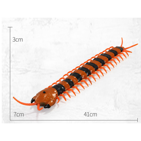 Fjärrkontroll Animal Centipede Creepy Prank Roliga Leksaker Present