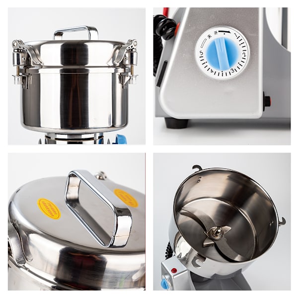 Elektrisk Kaffekvarn 304 Rostfritt Stål 2500G 4100W