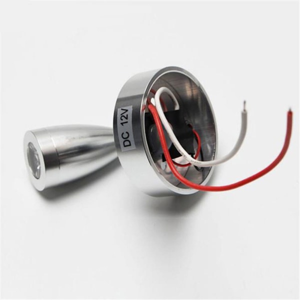 3W LED Touch Dimming RV Läsljus USB -gränssnittsavläsning